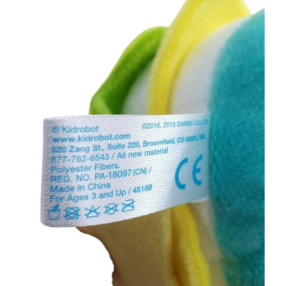 Sanrio Plush Burger Charm Clip Kidrobot Jacket Backpack Zipper Pull Key KiKi - Picture 8 of 9